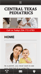 Mobile Screenshot of centexpediatrics.com